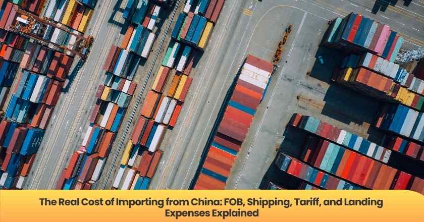 The Real Cost of Importing from China: FOB, Shipping, Tariff, and Landing Expenses Explained