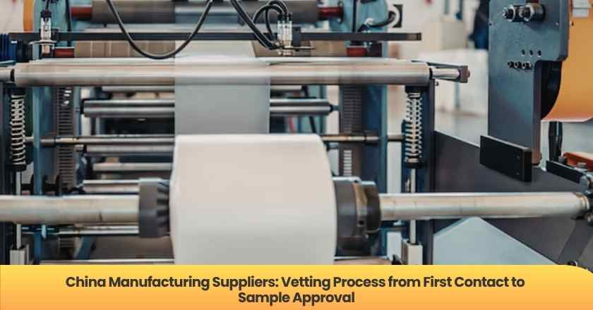 China Manufacturing Suppliers: Vetting Process from First Contact to Sample Approval