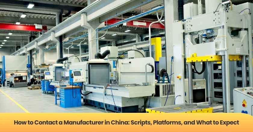 How to Contact a Manufacturer in China: Scripts, Platforms, and What to Expect