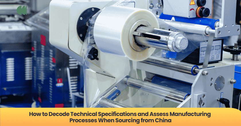 How to Decode Technical Specifications and Assess Manufacturing Processes When Sourcing from China