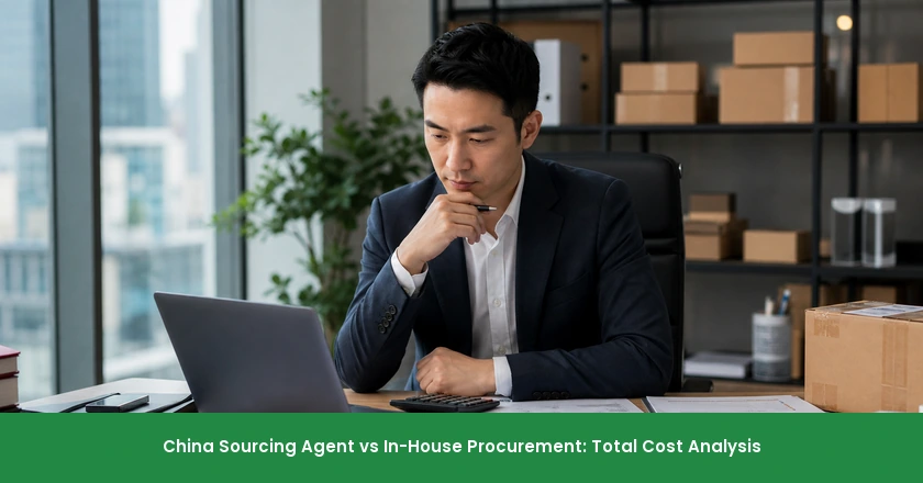 China Sourcing Agent vs In-House Procurement: Total Cost Analysis