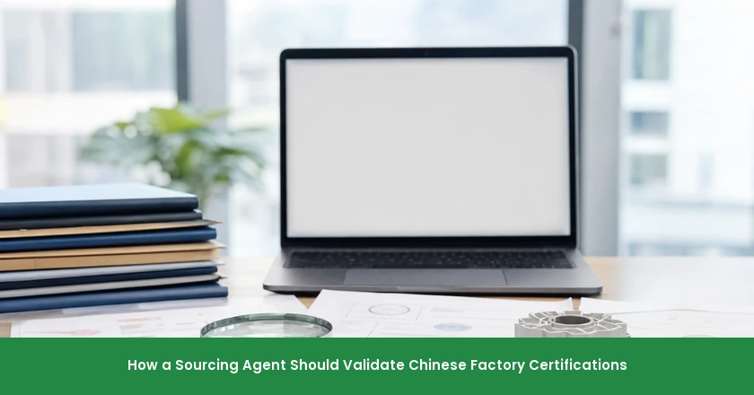 How a Sourcing Agent Should Validate Chinese Factory Certifications