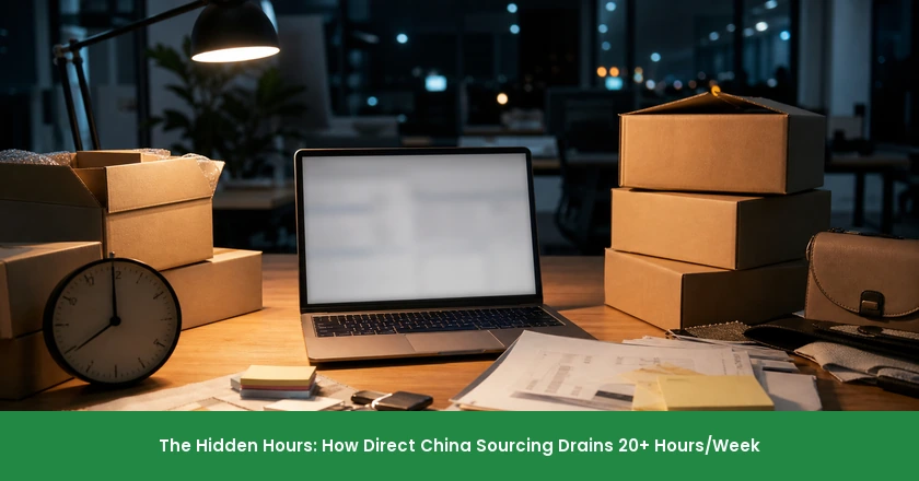The Hidden Hours: How Direct China Sourcing Drains 20+ Hours/Week