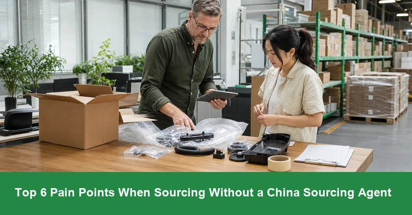 Top 6 Pain Points When Sourcing Without a China Sourcing Agent