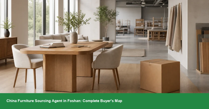 China Furniture Sourcing Agent in Foshan: Complete Buyer's Map