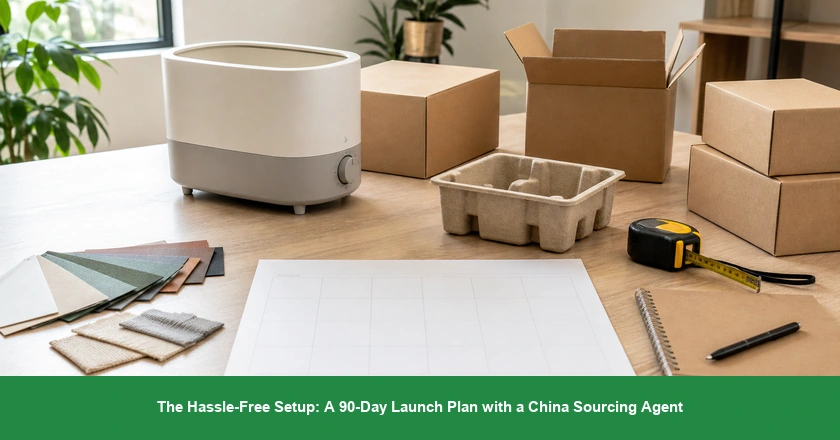 The Hassle-Free Setup: A 90-Day Launch Plan with a China Sourcing Agent