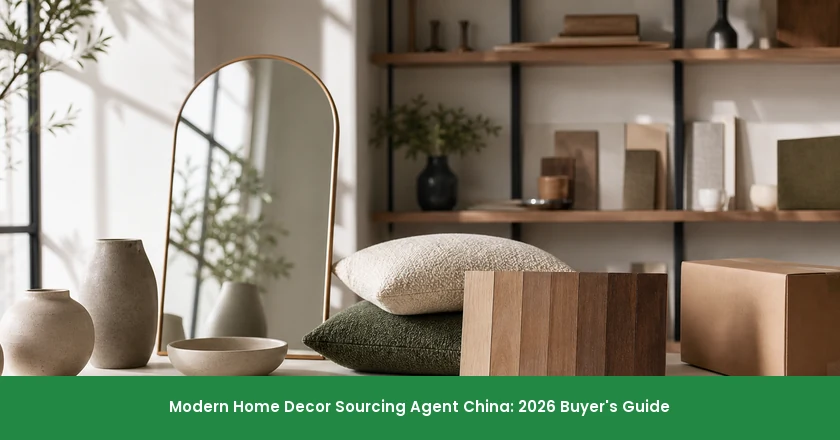 Modern Home Decor Sourcing Agent China: 2026 Buyer's Guide