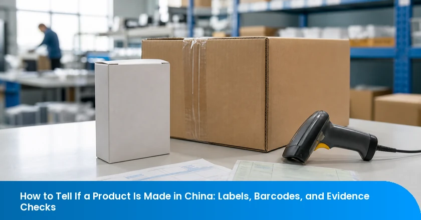 How to Tell If a Product Is Made in China: Labels, Barcodes, and Evidence Checks