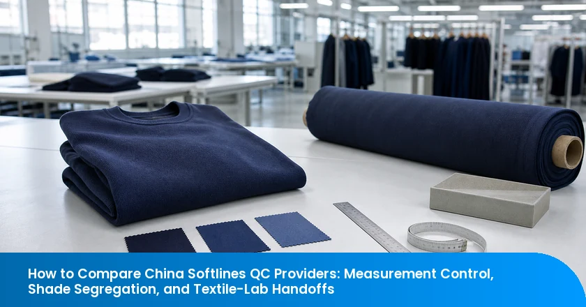 How to Compare China Softlines QC Providers: Measurement Control, Shade Segregation, and Textile-Lab Handoffs
