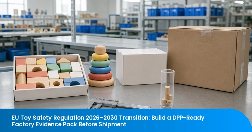 EU Toy Safety Regulation 2026–2030 Transition: Build a DPP-Ready Factory Evidence Pack Before Shipment