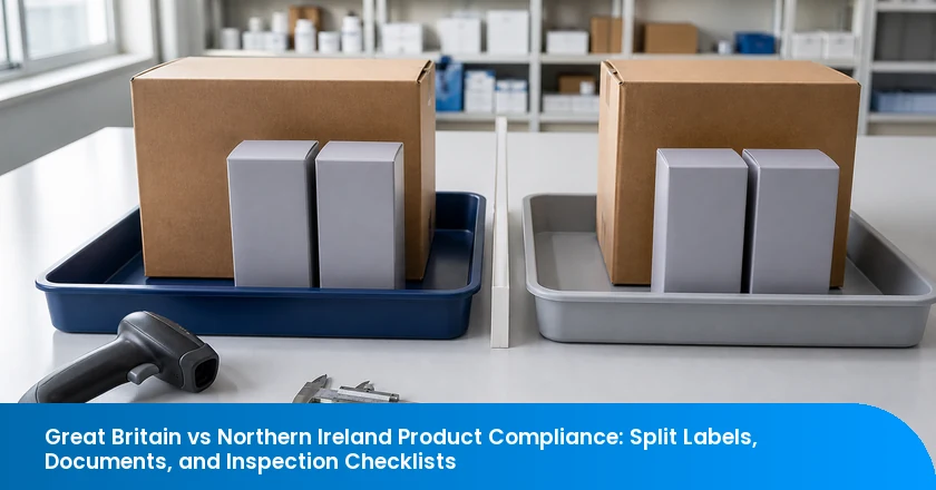 Great Britain vs Northern Ireland Product Compliance: Split Labels, Documents, and Inspection Checklists