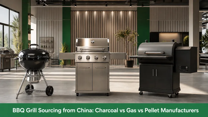 BBQ Grill Sourcing from China: Charcoal vs Gas vs Pellet Manufacturers