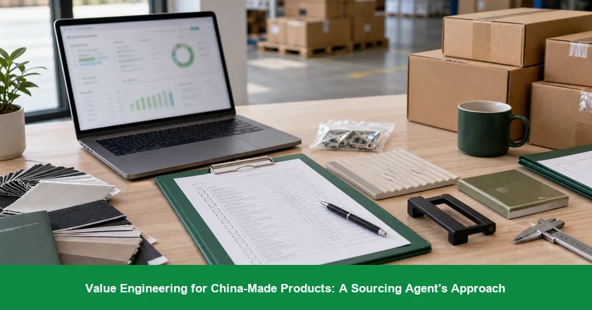 Value Engineering for China-Made Products: A Sourcing Agent's Approach