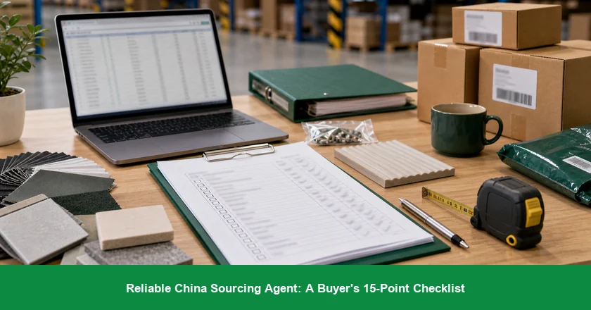 Reliable China Sourcing Agent: A Buyer's 15-Point Checklist