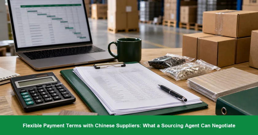 Flexible Payment Terms with Chinese Suppliers: What a Sourcing Agent Can Negotiate