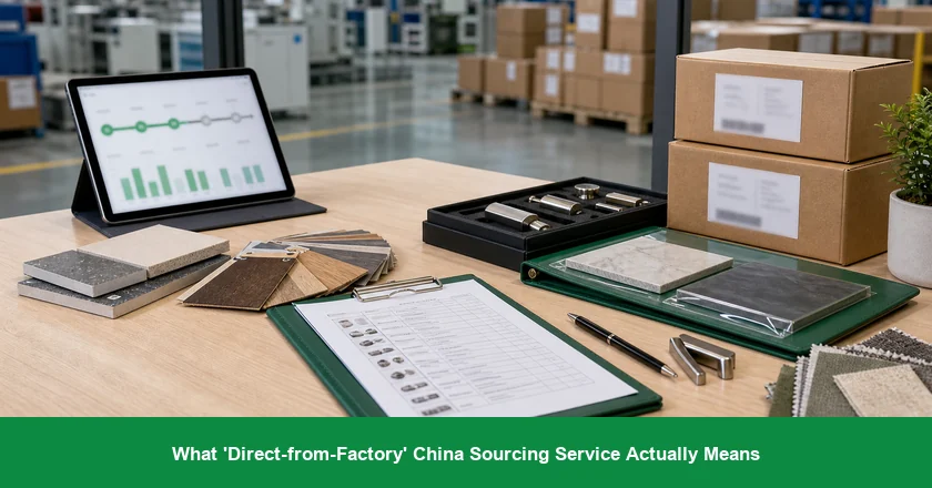 What 'Direct-from-Factory' China Sourcing Service Actually Means