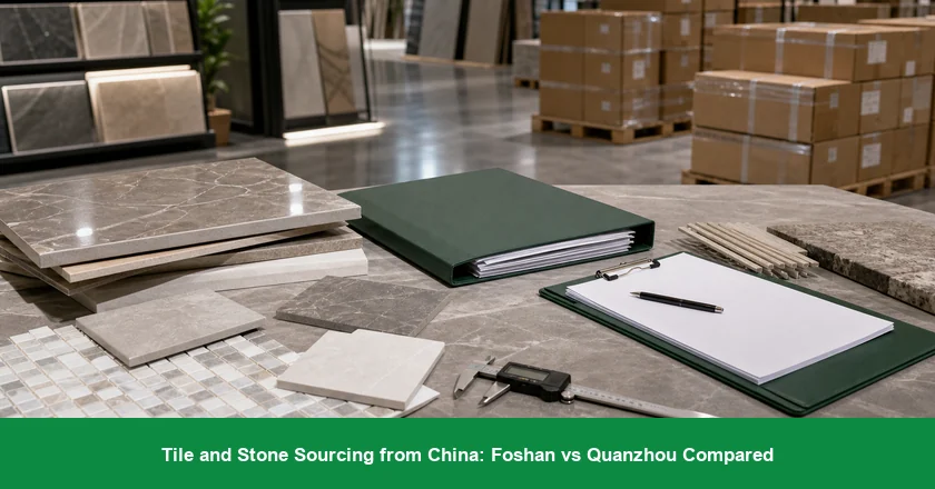 Tile and Stone Sourcing from China: Foshan vs Quanzhou Compared