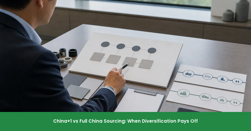 China+1 vs Full China Sourcing: When Diversification Pays Off