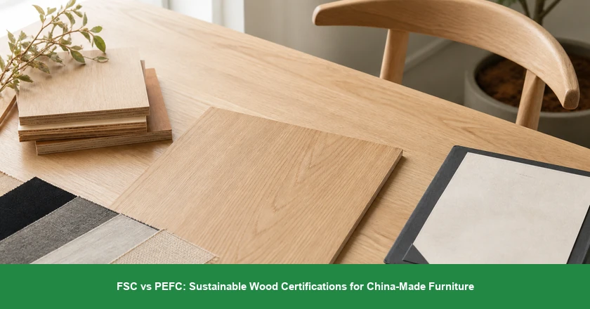 FSC vs PEFC: Sustainable Wood Certifications for China-Made Furniture