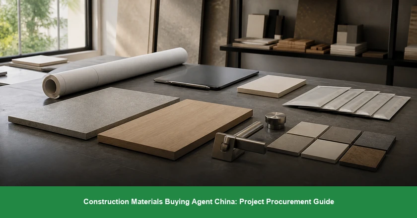 Construction Materials Buying Agent China: Project Procurement Guide