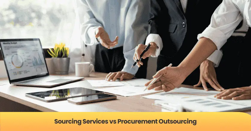 Sourcing Services vs Procurement Outsourcing