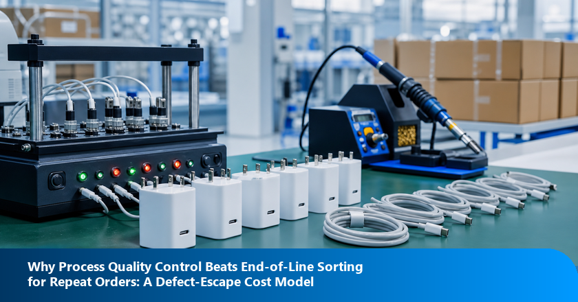 Why Process Quality Control Beats End-of-Line Sorting for Repeat Orders: A Defect-Escape Cost Model