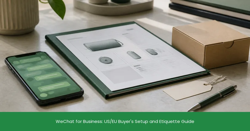 WeChat for Business: US/EU Buyer's Setup and Etiquette Guide