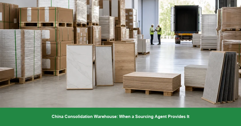 China Consolidation Warehouse: When a Sourcing Agent Provides It