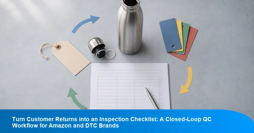 Turn Customer Returns into an Inspection Checklist: A Closed-Loop QC Workflow for Amazon and DTC Brands