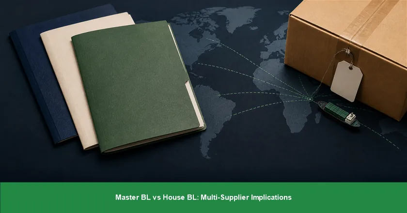 Master BL vs House BL: Multi-Supplier Implications