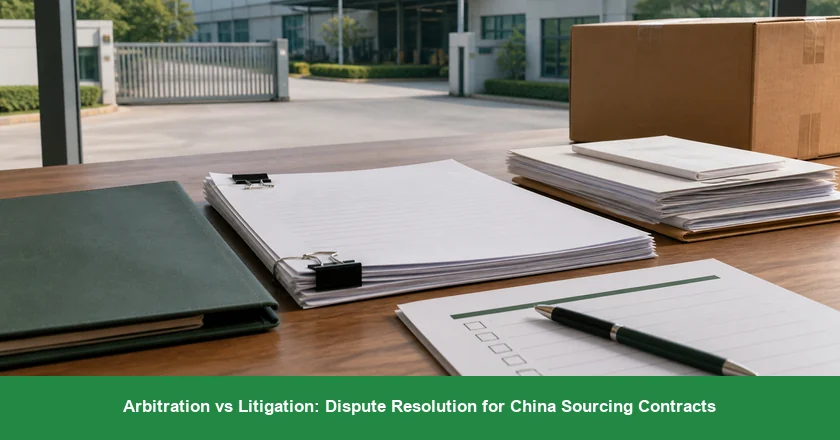 Arbitration vs Litigation: Dispute Resolution for China Sourcing Contracts