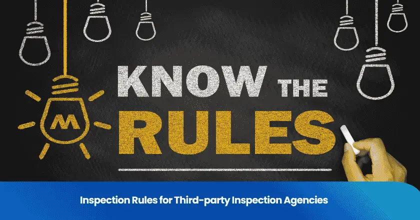 Inspection Rules for Third-party Inspection Agencies