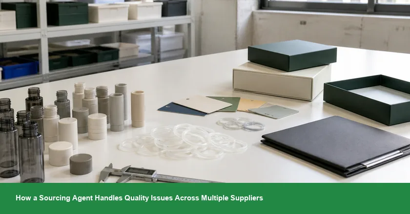 How a Sourcing Agent Handles Quality Issues Across Multiple Suppliers