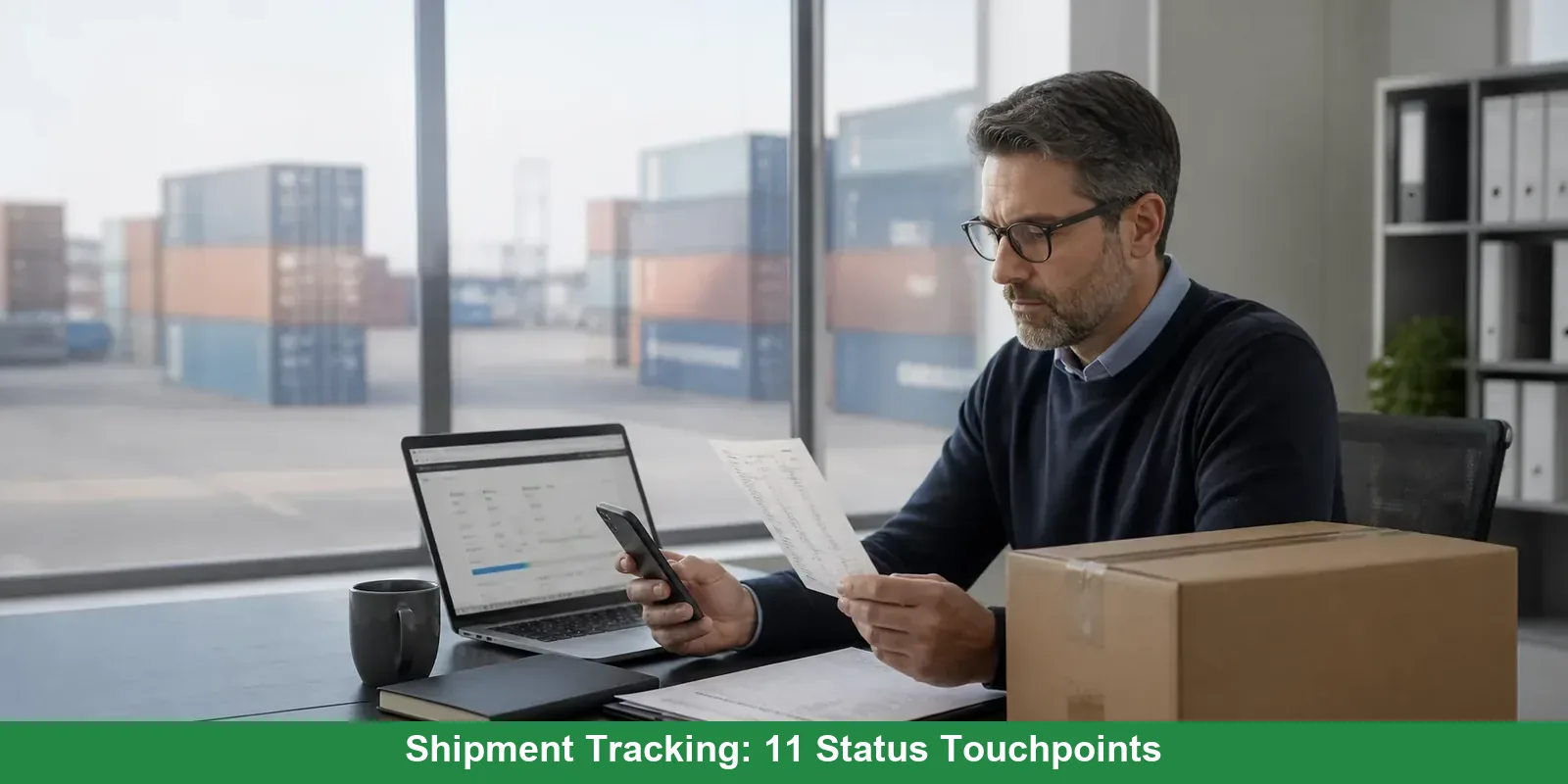 Shipment Tracking Through a Sourcing Agent: 11 Status Touchpoints