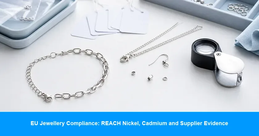EU Jewellery Compliance: REACH Nickel, Cadmium and Supplier Evidence