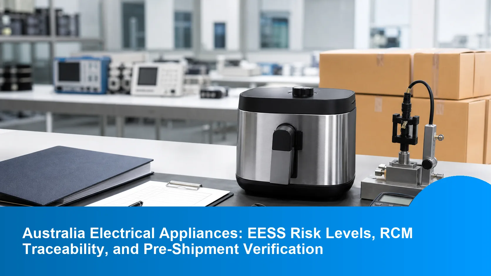 Australia Electrical Appliances: EESS Risk Levels, RCM Traceability, and Pre-Shipment Verification