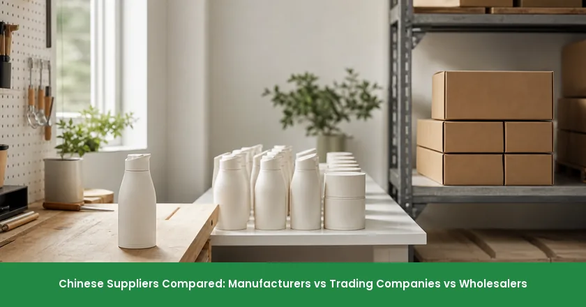 Chinese Suppliers Compared: Manufacturers vs Trading Companies vs Wholesalers
