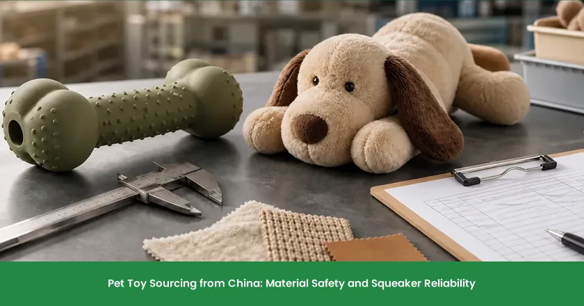 Pet Toy Sourcing from China: Material Safety and Squeaker Reliability