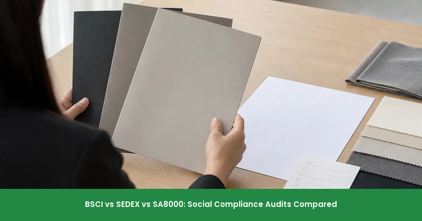 BSCI vs SEDEX vs SA8000: Social Compliance Audits Compared