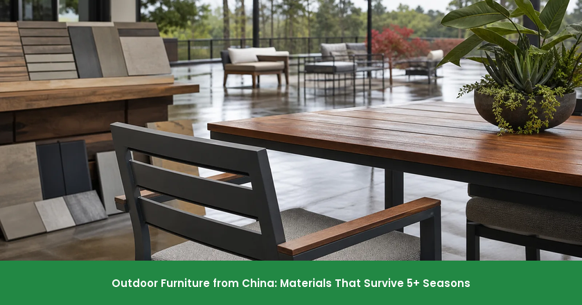 Outdoor Furniture from China: Materials That Survive 5+ Seasons