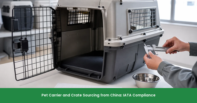 Pet Carrier and Crate Sourcing from China: IATA Compliance