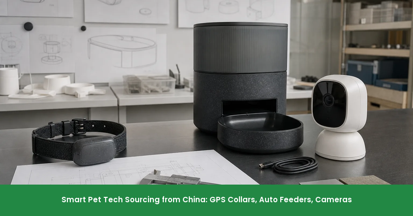 Smart Pet Tech Sourcing from China: GPS Collars, Auto Feeders, Cameras