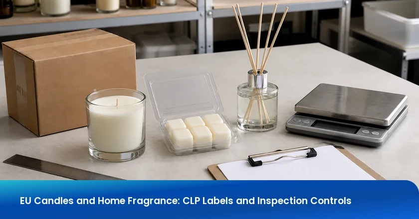 EU Candles and Home Fragrance: CLP Labels and Inspection Controls
