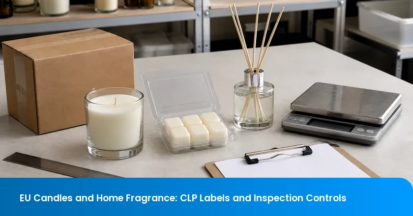 EU Candles and Home Fragrance: CLP Labels and Inspection Controls