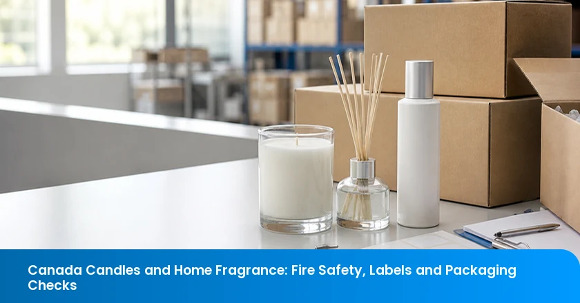 Canada Candles and Home Fragrance: Fire Safety, Labels and Packaging Checks