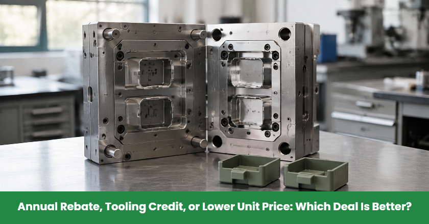 Annual Rebate, Tooling Credit, or Lower Unit Price: Which Deal Is Better?