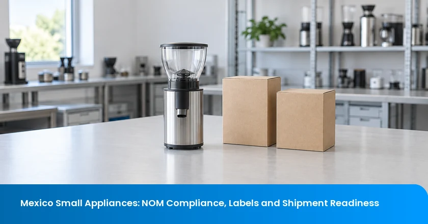 Mexico Small Appliances: NOM Compliance, Labels and Shipment Readiness