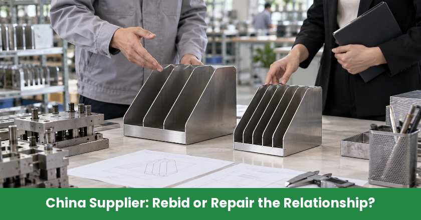 When to Rebid a China Supplier—and When to Fix the Relationship