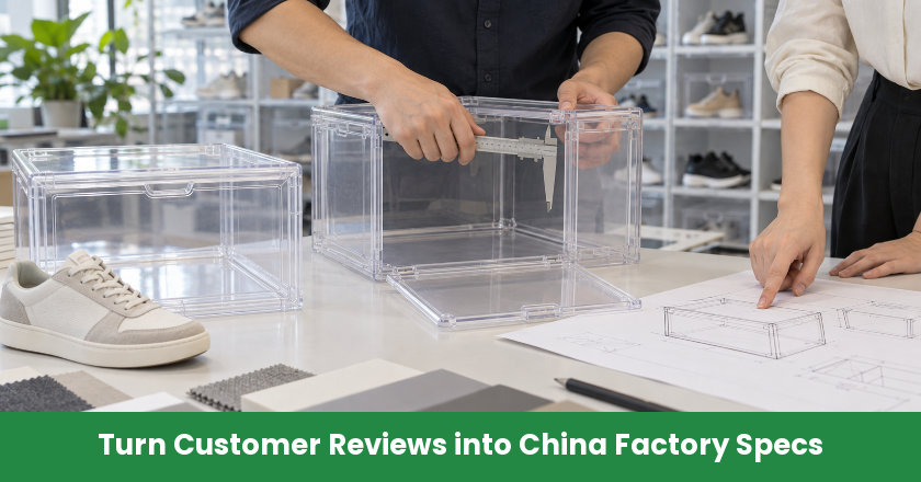 Translating Customer Reviews into a China Factory Specification