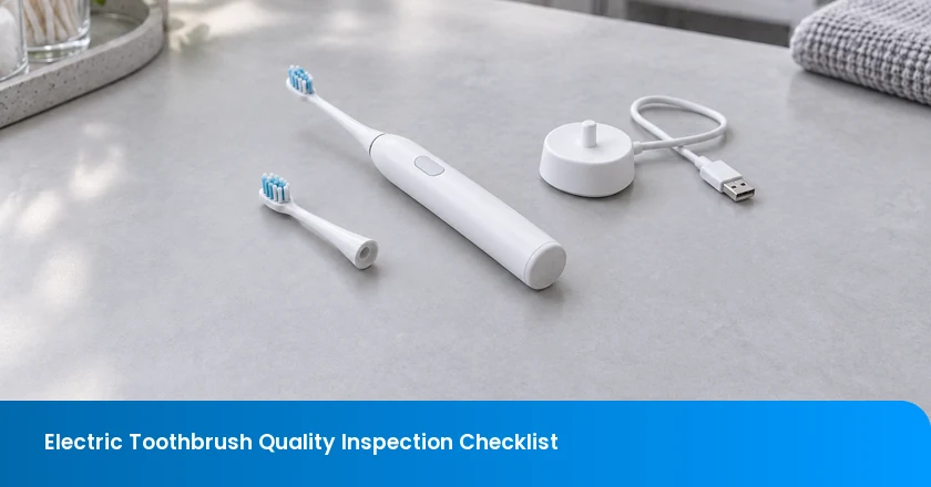 Electric Toothbrush Quality Inspection Checklist